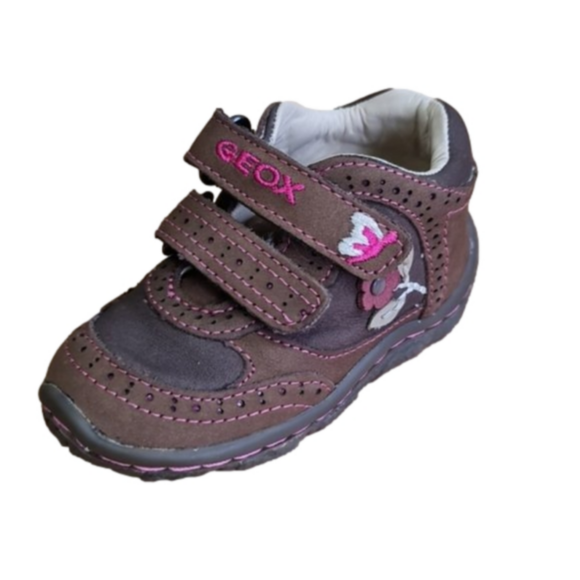 Geox Baby Lolly First Walking Shoes Girls - Picture 1 of 6